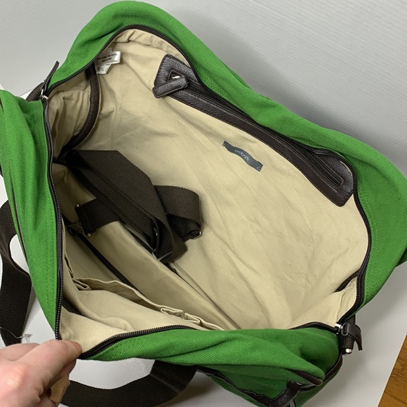 Embark Target | Green & Black Cotton Large Luggage Travel Sack 2 Available NWT - Picture 5 of 11
